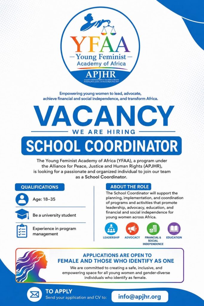 VACANCY ANNOUNCEMENT